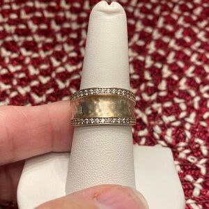 Dazzling Gold and Silver Women's Ring